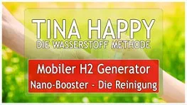 Nano-Booster - 5ppm mobiler Wasserstoff-Wasser Generator - Richtig reinigen Video ansehen